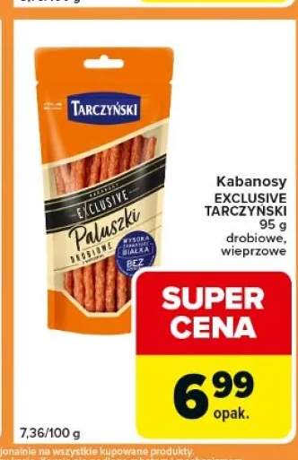 Kabanosy Exclusive Tarczyński drobiowe 95g