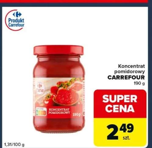 Koncentrat pomidorowy CARREFOUR