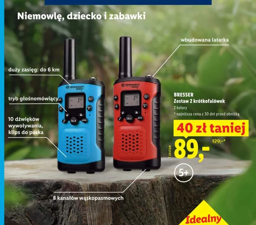 Zestaw 2 krótkofalówek BRESSER