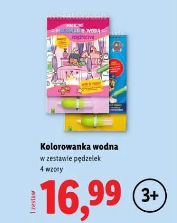 Kolorowanka wodna
