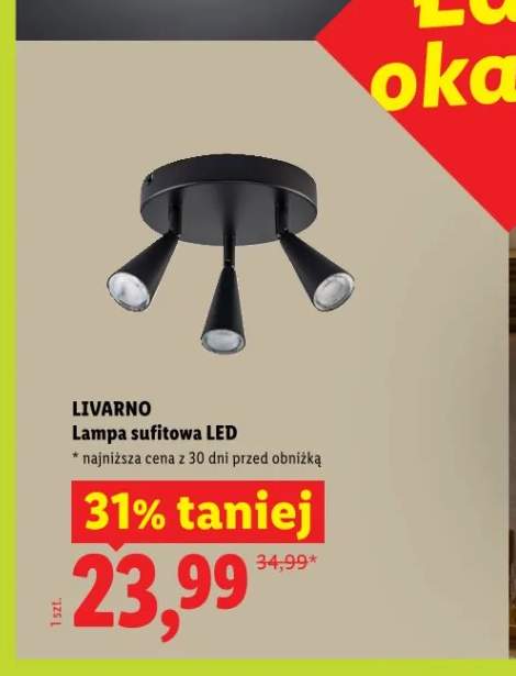 Lampa sufitowa LED LIVARNO
