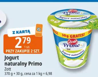 Jogurt naturalny Primo Zott