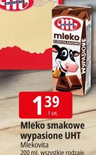 Mleko smakowe wypasione UHT Mlekovita
