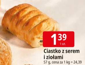 Ciastko z serem i ziołami