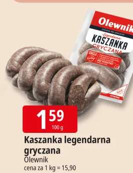 Kaszanka legendarna gryczana Olewnik