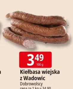 Kiełbasa wiejska z Wadowic Dobrowolscy
