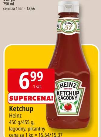 Ketchup łagodny Heinz