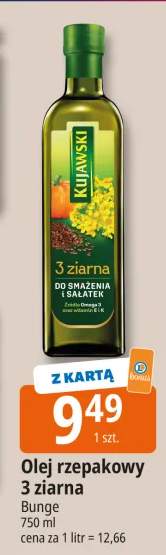 Olej rzepakowy Kujawski 3 ziarna