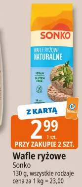 Wafle ryżowe naturalne Sonko