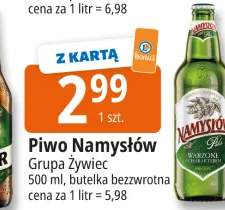 Piwo Namysłów Pils