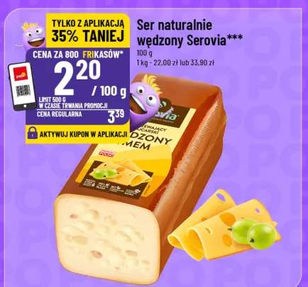 Ser naturalnie wędzony Serovia