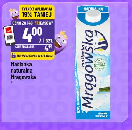 Maślanka naturalna Mrągowska
