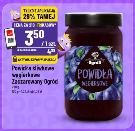 Powidła śliwkowe węgierkowe Zaczarowany Ogród
