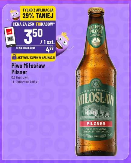 Piwo Miłosław Pilsner
