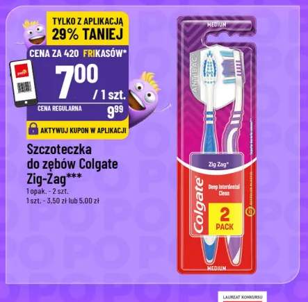 Szczoteczka do zębów Colgate Zig-Zag 2-pak