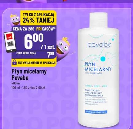 Płyn micelarny Povabe