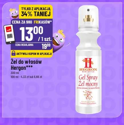 Żel do włosów Hegron