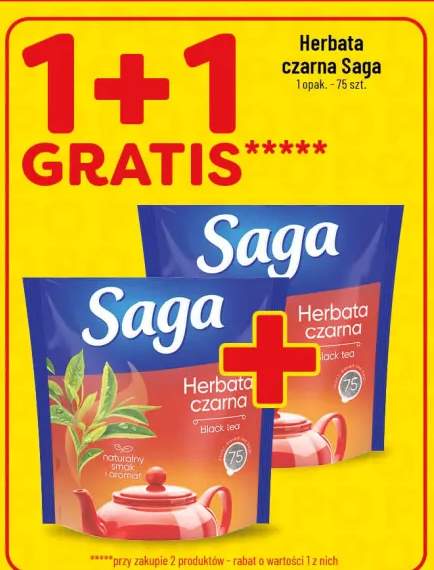 Herbata czarna Saga