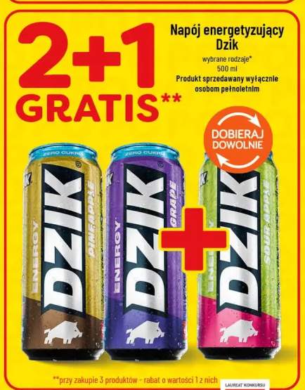 Napój energetyzujący Dzik Pineapple