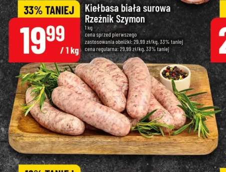 Kiełbasa biała surowa Rzeźnik Szymon