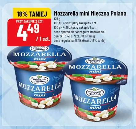 Mozzarella mini Mleczna Polana