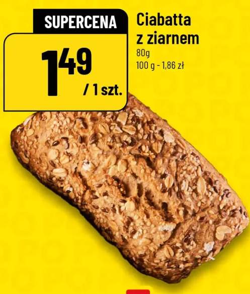 Ciabatta z ziarnem