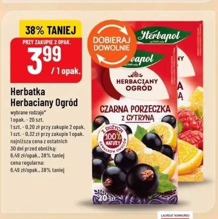 Herbatka Herbapol Herbaciany Ogród