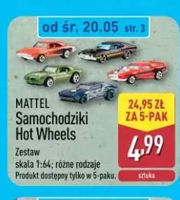 Samochodziki Hot Wheels zestaw skala 1:64 5-pak