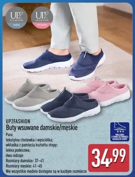 Buty wsuwane damskie UP2FASHION