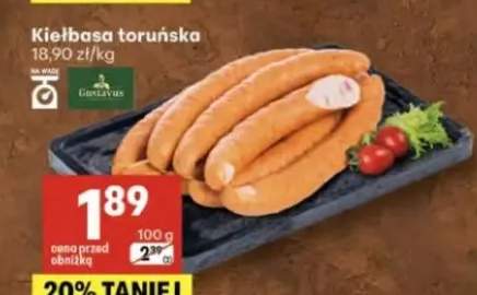 Kiełbasa toruńska Gustavus