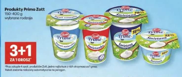 Jogurt naturalny Zott Primo