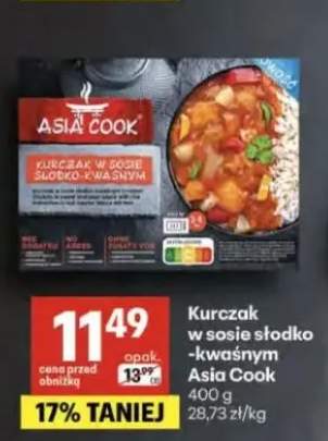 Kurczak w sosie słodko-kwaśnym Asia Cook