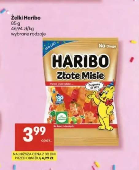Żelki Haribo Złote Misie