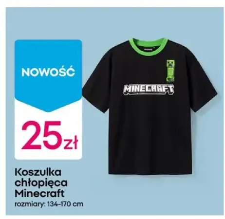 Koszulka chłopięca Minecraft