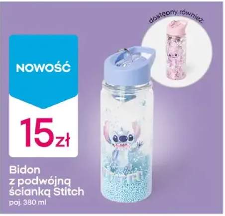 Bidon z podwójną ścianką Stitch