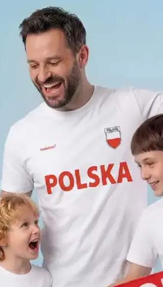 Koszulka 100% bawełny Polska męska rozmiary S-XXXL