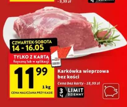 Karkówka wieprzowa bez kości