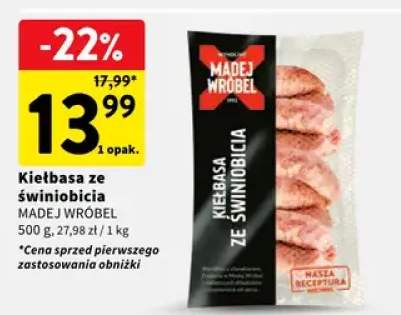 Kiełbasa ze świniobicia Madej Wróbel