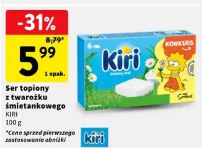 Ser topiony z twarożku śmietankowego Kiri