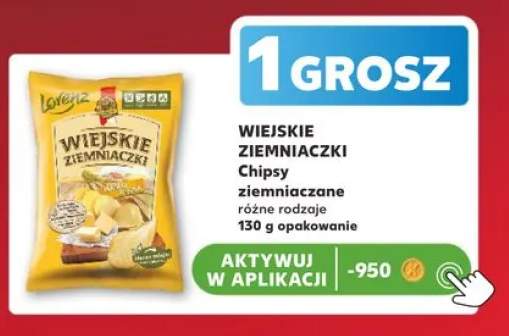 Chipsy ziemniaczane WIEJSKIE ZIEMNIACZKI