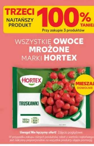 Truskawki mrożone Hortex