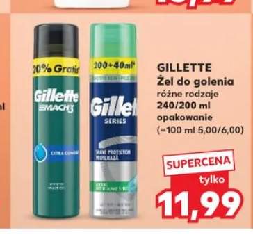 Żel do golenia Gillette Mach3 Extra Comfort