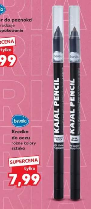 Kredka do oczu bevola Midnight Black