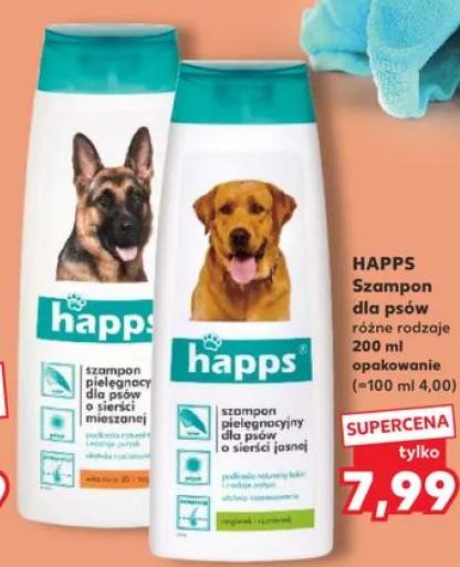 Szampon pielęgnacyjny dla psów o sierści mieszanej HAPPS