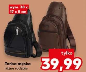 Torba męska wym. 30x17x5cm