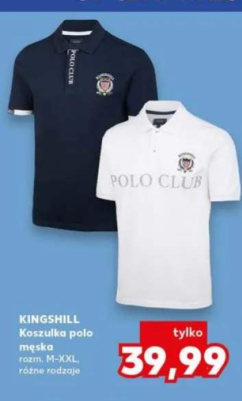 Koszulka polo męska KINGSHILL rozm. M-XXL