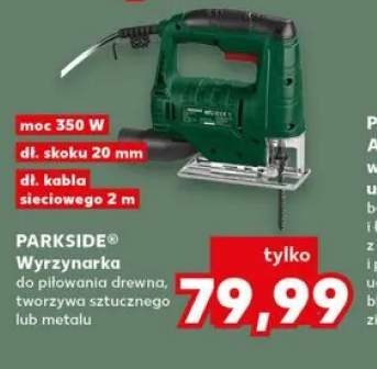 Wyrzynarka PARKSIDE moc 350W dł. skoku 20mm dł. kabla sieciowego 2m