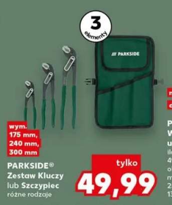 Zestaw kluczy PARKSIDE wym. 175mm