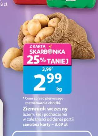 Ziemniak wczesny luzem
