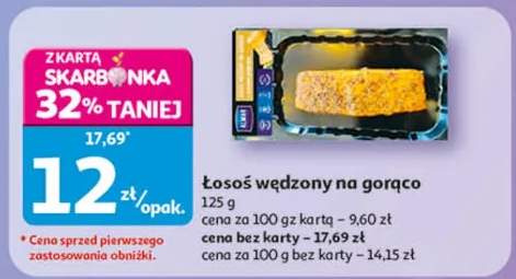Łosoś wędzony na gorąco